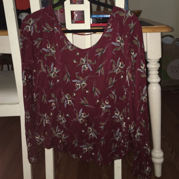 Free People open back top