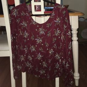 Free People open back top