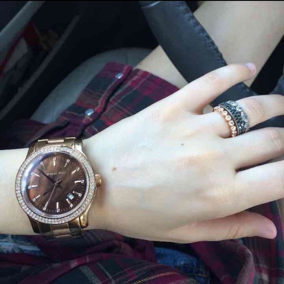 Michael Kors Rare Rose Gold watch