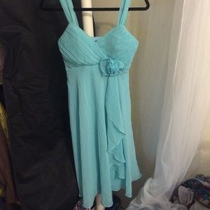 Teal green/blue formal dress