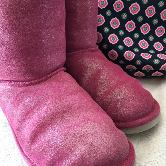 UGG Boots Pink Shimmer