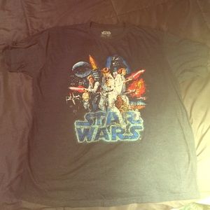 Star Wars Original Type Style T-Shirt