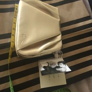 Donna Karan cosmetic clutch purse