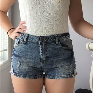 Jean shorts
