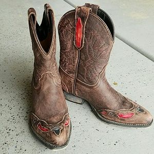 Leather Cowboy Boots