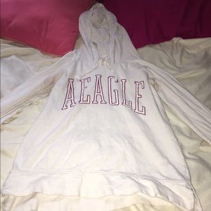 American eagle hooded shirt