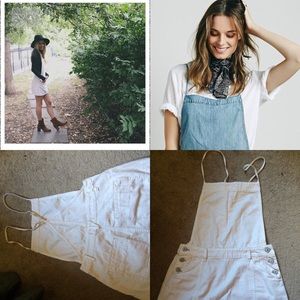 Free people overall skirt