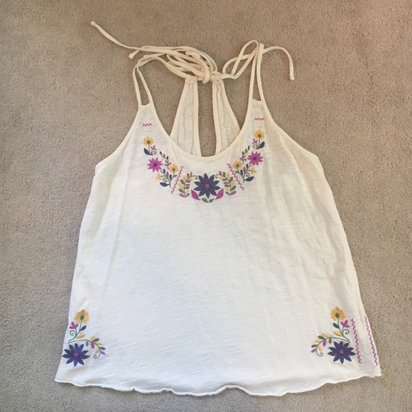 Cream croptop