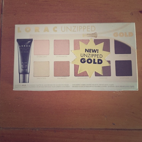 Lorac Unzipped Gold Palette
