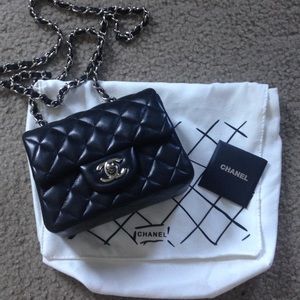 Mini flap bag