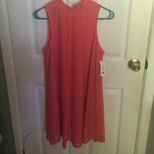 Coral dress