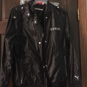 Black puma Ferrari jacket