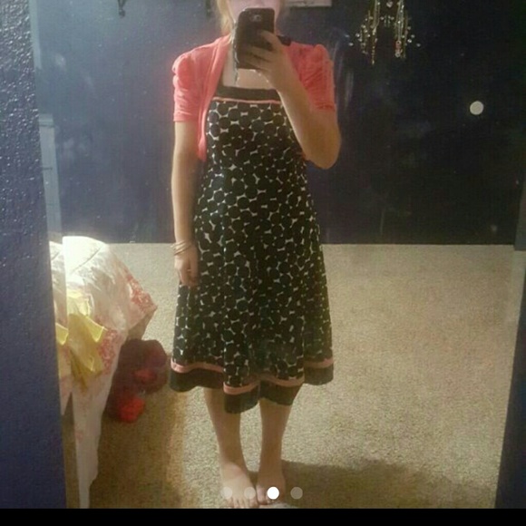 Cute dress and shrug!