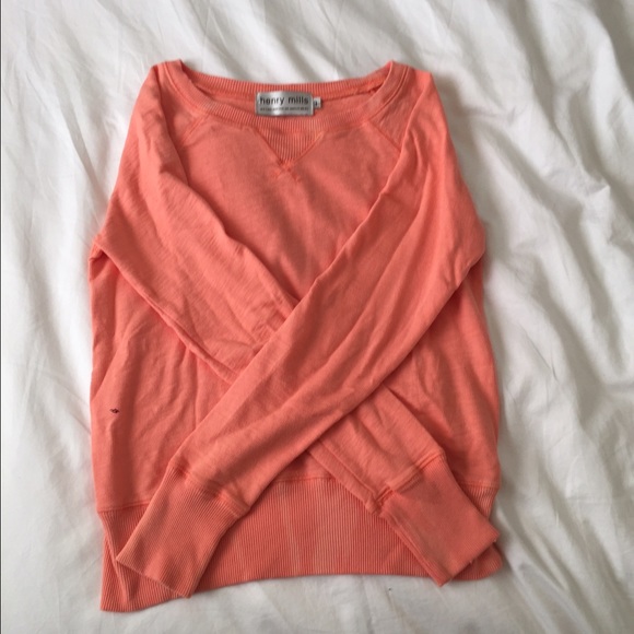 Henry Mills pull over sweatshirt in pink
