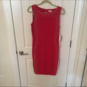 NEW, NEVER WORN CALVIN KLEIN PARTY DRESS