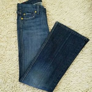 7 For All Mankind bootcut jeans size 24