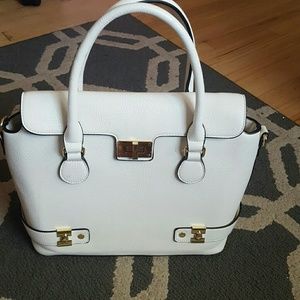 White purse