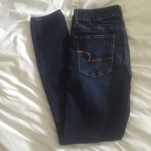 American Eagle Dark Wash Skinny Jeans