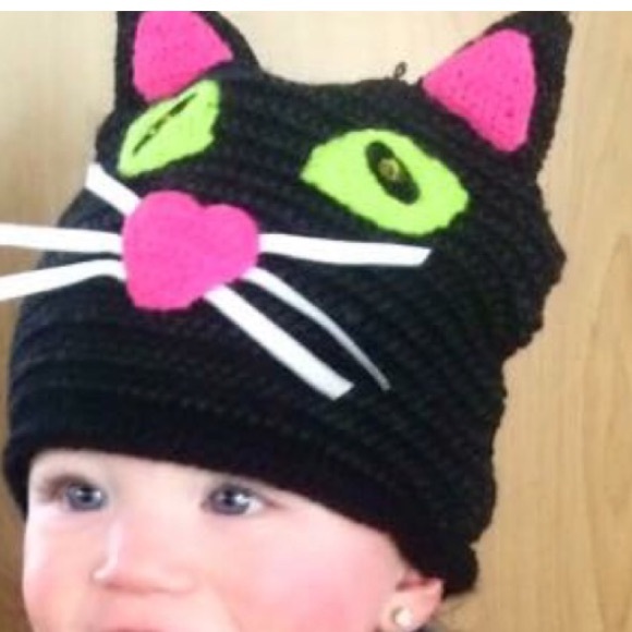Mud Pie cat beanie 🐱 Fall Halloween