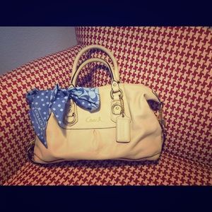 Small Coach Purse with Scarf