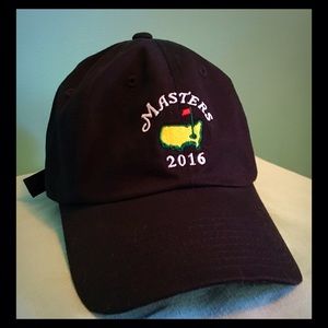 2016 Authentic Black Masters Performance Hat