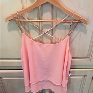 Beaded Charlotte Russe Tank