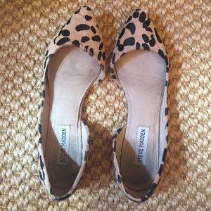 Steve Madden Elusion Leopard Pony Fur D'Orsay