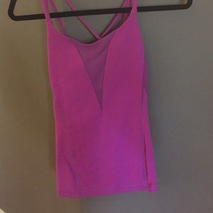 Lululemon built in bra top