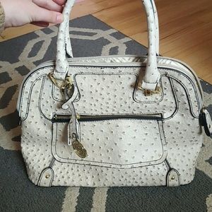 London fog ostrich print