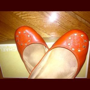 Michael Kors Orange flats