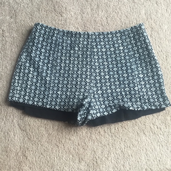 Francesca's Boutique Patterned Shorts