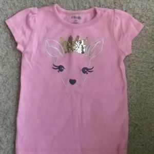 Pink Deer Princess Shirt