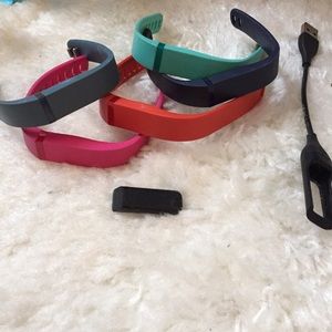 Fitbit Flex with 5 bands
