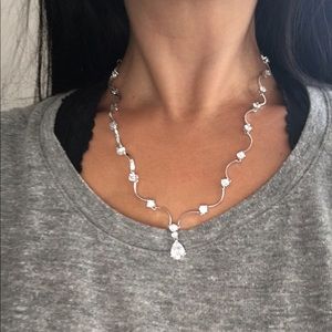 Lia Sophia diamond accent necklace