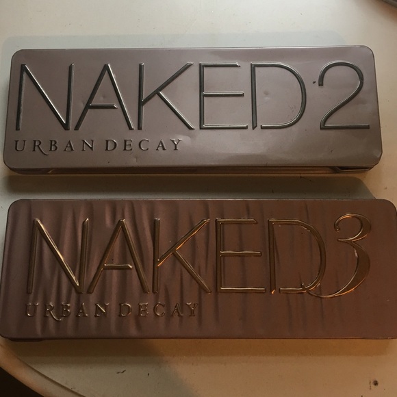 Urban decay naked 2 & 3 palettes