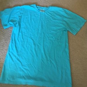 Plain teal shirt