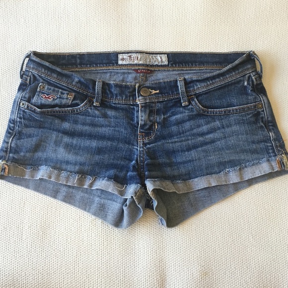 Size 5 Hollister denim short shorts ☀️