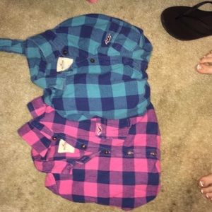 Final sale Hollister flannels