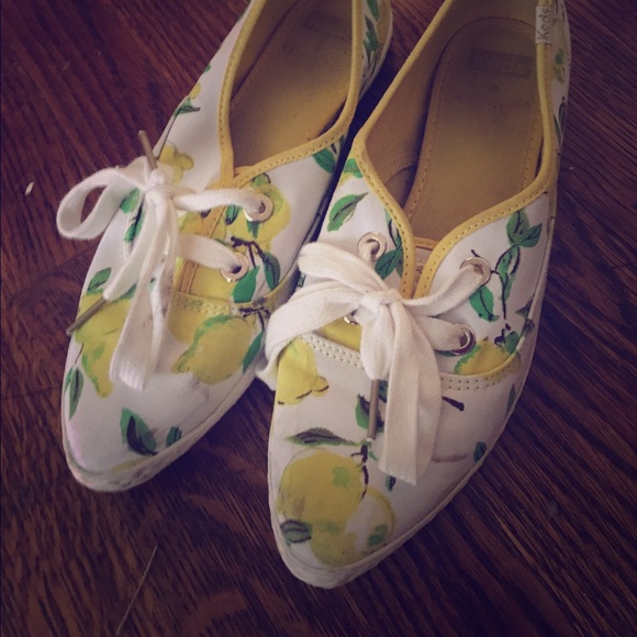 kate spade Shoes - Authentic Kate spade lemon sneakers