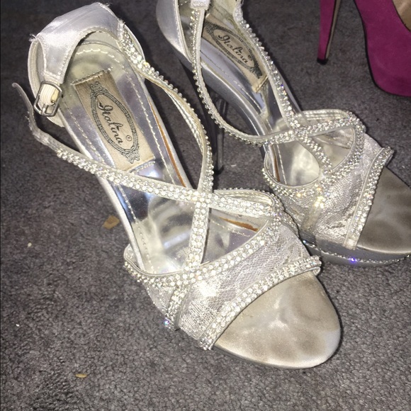 rhinestone heels - Picture 3 of 3