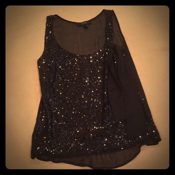 Jessica Simpson Sequin Top - Picture 1 of 3