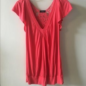 Super soft coral shirt