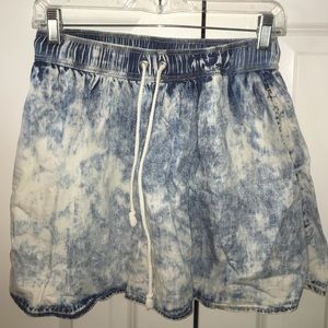 CUTE Washed Denim Skirt