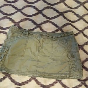 Cargo style skirt