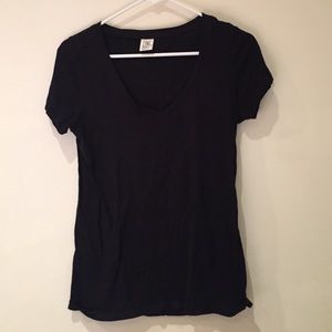 Black v-neck