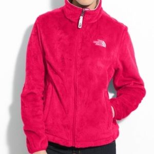 Hot pink north face