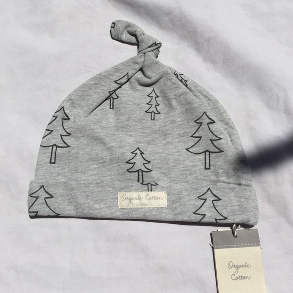 Christmas Tree organic cotton baby beanie