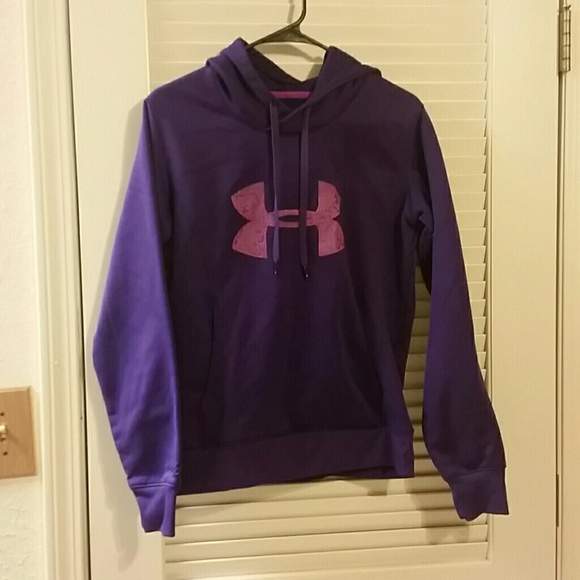 Purple Under Armour Hoodie