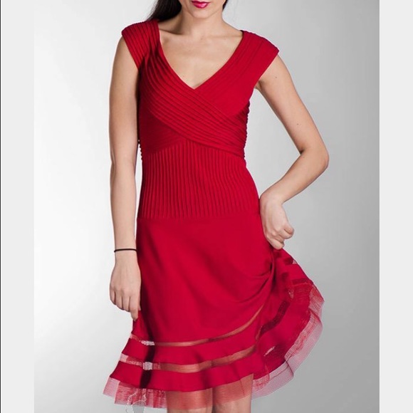 Tadashi Shoji Navy Cocktail Dress