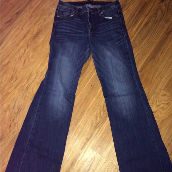 Express high waisted jeans